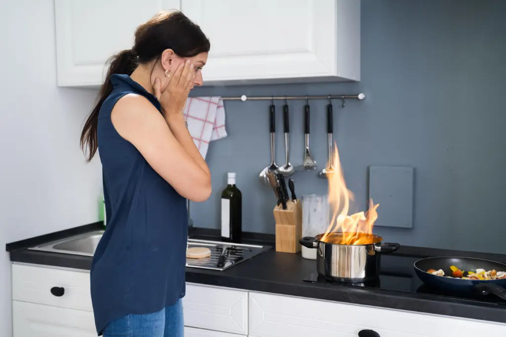 hazards in a kitchen