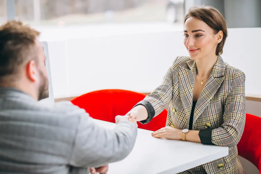 receptionist interview