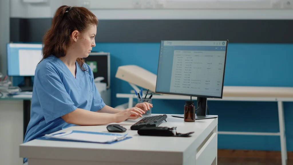 a medical billing and coding specialist