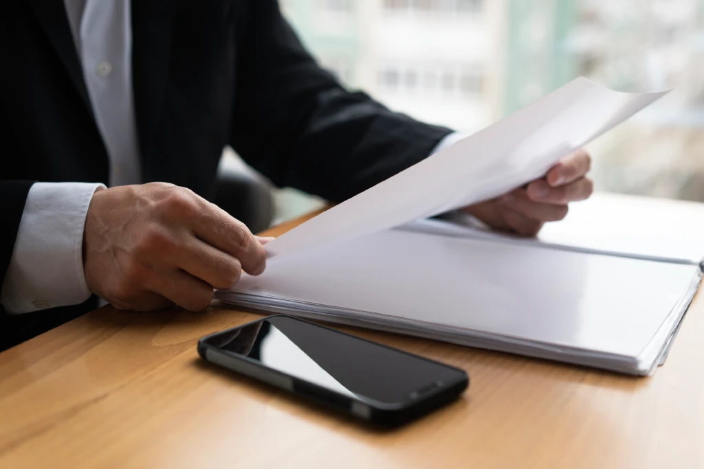 A man looking UK employment law