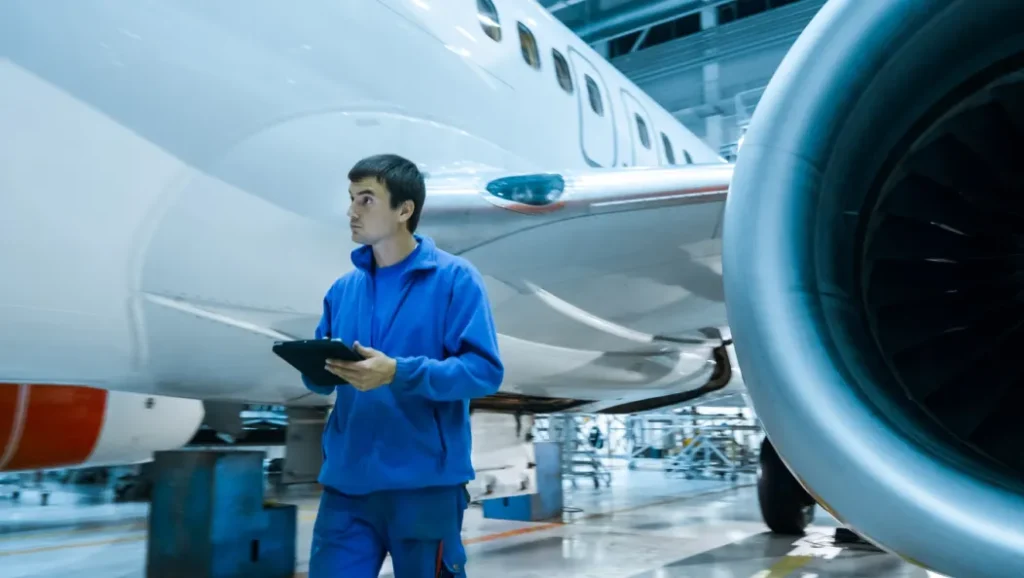 running AS9100 quality management check